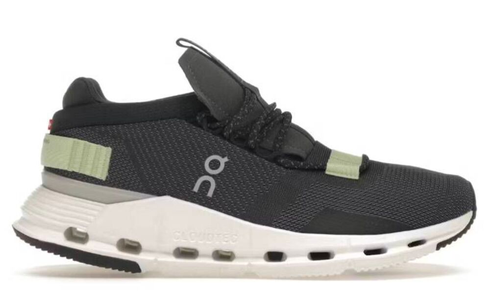 ON RUNNING Cloudnova 'Eclipse Meadow Green' Running Shoes Size 8.5